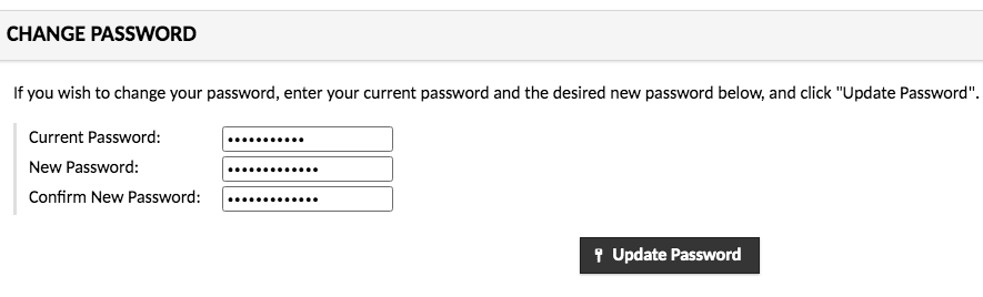 Apache Guacamole password change