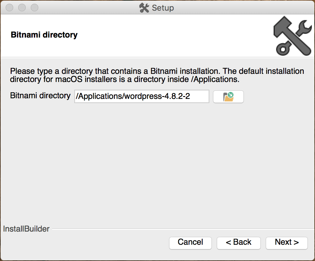 Bitnami Support OS X
