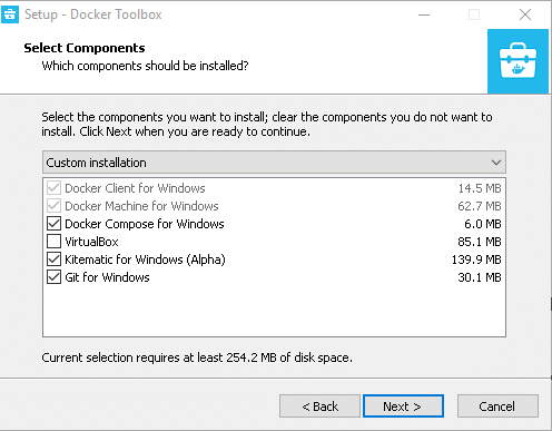 Install Docker Toolbox In Windows