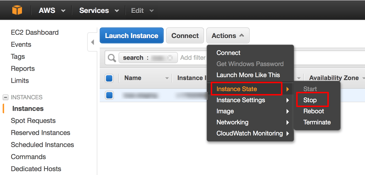 Modify The Aws Instance Type Or Cpu Memory Configuration